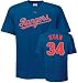 Texas Rangers Nolan Ryan Name and Number T-Shirt - X-Large