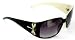 Dragonflies Designer Fashion Sunglasses Adorned with Genuine Swarovski Crystals.