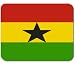 Ghana Flag Mousepad Mouse Pad Mat