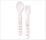 Baby Cie Melamine Fork and Spoon set Ballerina Ballerine dancer
