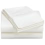 Pike Street 600 Thread Count Egyptian Cotton California King Sheet Set, Ivory