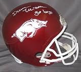 Darren Mcfadden Raiders Hand Signed Autographed Fullsize Arkansas Razorbacks Helmet