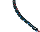 TS-25-W 20m 耐候 黒 スパイラルチューブ【まつうら工業