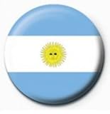 サブカル缶バッジ『アルゼンチン国旗』