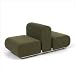 Knoll 53D1 Suzanne Kid's Double Lounge Chair