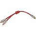 Nxg 1 Rca Plug To 2 Rca Jacks Ruby