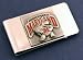 University of Maryland Pewter Money Clip NCAA
