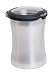 Lipper International 6002 See and Store 48-Ounce Canister with Snap Cap, Stainless Steel