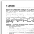 Sublease Agreement (Socrates) Reorder No. LF608