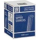 Bakers & Chefs Sipper Stirrers - 7in/5000ct