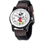 Disney #MCK620 Women's Military Nylon Band Mickey Mouse Watch