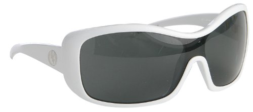 Electric Varla Sunglasses Gloss White/Grey Lens