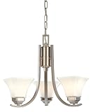 Minka Lavery Agilis 1813-84 Mini 3 Light 300w (21H x 20W) Chandelier Lighting in Brushed Nickel