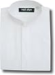 Neil Allyn Banded Collar Poly Cotton Shirt for women