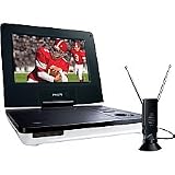Philips 7 Portable Widescreen LCD HDTV with CD/MP3 Playback