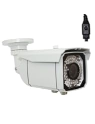 Photography: Professional CCTV Security Outdoor Surveillance Video Camera - 700TVL, 1/3" Sony Exview HAD CCD II with Effio-E DSP Devices, 2.8~12mm Varifocal Lens, 66pcs IR LEDs, 196ft IR Distance, WDR, OSD Menu (Power Adapter NOT Included) - GW Security Inc