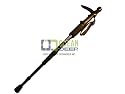 ALL Season Adjustable Hiking Stick with 12 Led Flash Light (Including Battery)mulit-function on Snow, Rock and Sand