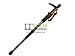 ALL Season Adjustable Hiking Stick with 12 Led Flash Light (Including Battery)mulit-function on Snow, Rock and Sand