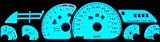2-Color Glow Gauges