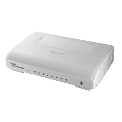 Asus GigaX GX-D1081 Gigabit Netzwerk Switch, 8 Port 10/100/1000, Green Network, Wei�