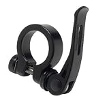 XLC QR Alloy Seatpost Clamp, 28.6mm, Black