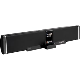 iLive 2.1-Channel Speaker Bar with iPod Dock (Black)