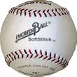Set of 2 Incrediball 12" Softstitch Softball - White