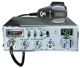 Cobra 40 Channel CB Radio With Nightwatch PA Capability Adjustable Dynamike Boost RF Gain