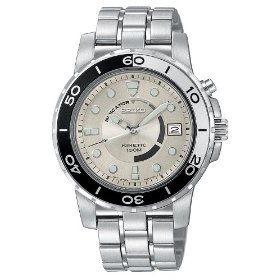 Seiko #SKA382 Men's 100M Sports Kinetic Watch