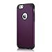 iPhone 6 Case, iPhone 6s Cases,Lookly Premium Extra Slim Hybrid Shockproof Case,Protective Case Cover for iPhone 6/iPhone 6s (4.7 inch Screen) with Screen Protector (Black+Purple)