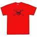 Red Skull and Bones Men's T-Shirt