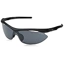 Tifosi Slip T-I061 Shield Sunglasses,Pearl White Frame/Smoke, All-condition Red &amp; Clear Lens,One Size