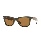 Ray Ban Original Wayfarer RB2140 5022 964 Dark CAMO Green/Crystal Brown Sunglasses 31LHlqCHqQL. SL160 Ray Ban Original Wayfarer RB2140 5022 964 Dark CAMO Green/Crystal Brown Sunglasses