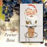 Santa Cork Bottle Buddy Wine Stopper