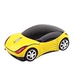 Car Shaped Optical USB Mouse Yellow
