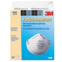 3M 8000 N95 Particle Respirator