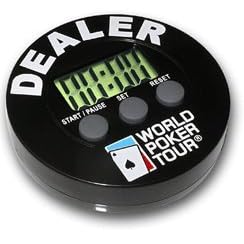 WPT Dealer Button with Built In Timer