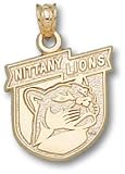 Penn State Nittany Lions Solid 10K Gold Shield Pendant