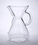 Chemex Eight Cup Glass Coffee Maker with Glass Handle - 2-8 cup (40oz.) Coffee Maker