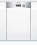 Bosch SPI40E05EU Teilintegrierter Geschirrspüler / AA / 44.8 cm / edelstahl / DosierAssistent / Beladungs-Sensor