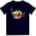 PHISH Rainbow Logo navy blue T-shirt