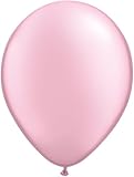 Qualatex風船　11インチ(28cm)　丸型パールピンク　徳用100個入