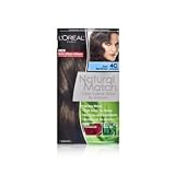 L'Oreal Natural Match No-Ammonia Color-Calibrated Creme Hair Color, Dark Ash Brown 4C Cooler ~ L'Oreal Paris