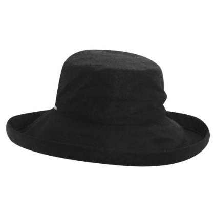 3 Perfect Summer Sun Hat for Women by Dorfman Pacific (Black)