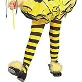Rubies Bumble Bee Tights - Toddler/Small