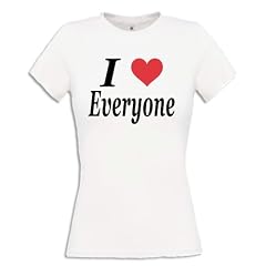 I LOVE Everyone T-Shirt Damen S-XXL