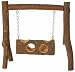 Wooden Large Swing Tunnel - Hamster Gerbil Cage Toy 6202