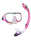 SeaDoo Diva LX Mask/Paradise Dry Women's Snorkel Set by US Divers SeaDoo Diva LX Mask/Paradise Dry Women's Snorkel Set by US Divers