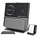 Electronics : ISymphony V1BLUE - Micro system with iPod cradle - radio / CD / MP3 / SD/MMC digital player / USB flash player/recorder
