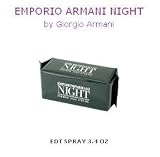 EMPORIO ARMANI NIGHT EDT SPRAY 3.4 OZ FOR MEN 100% Genuine Brand Professional Makeup Result New
